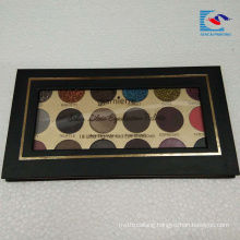 Wholesale custom girls eye shadow cosmetic packaging box with window